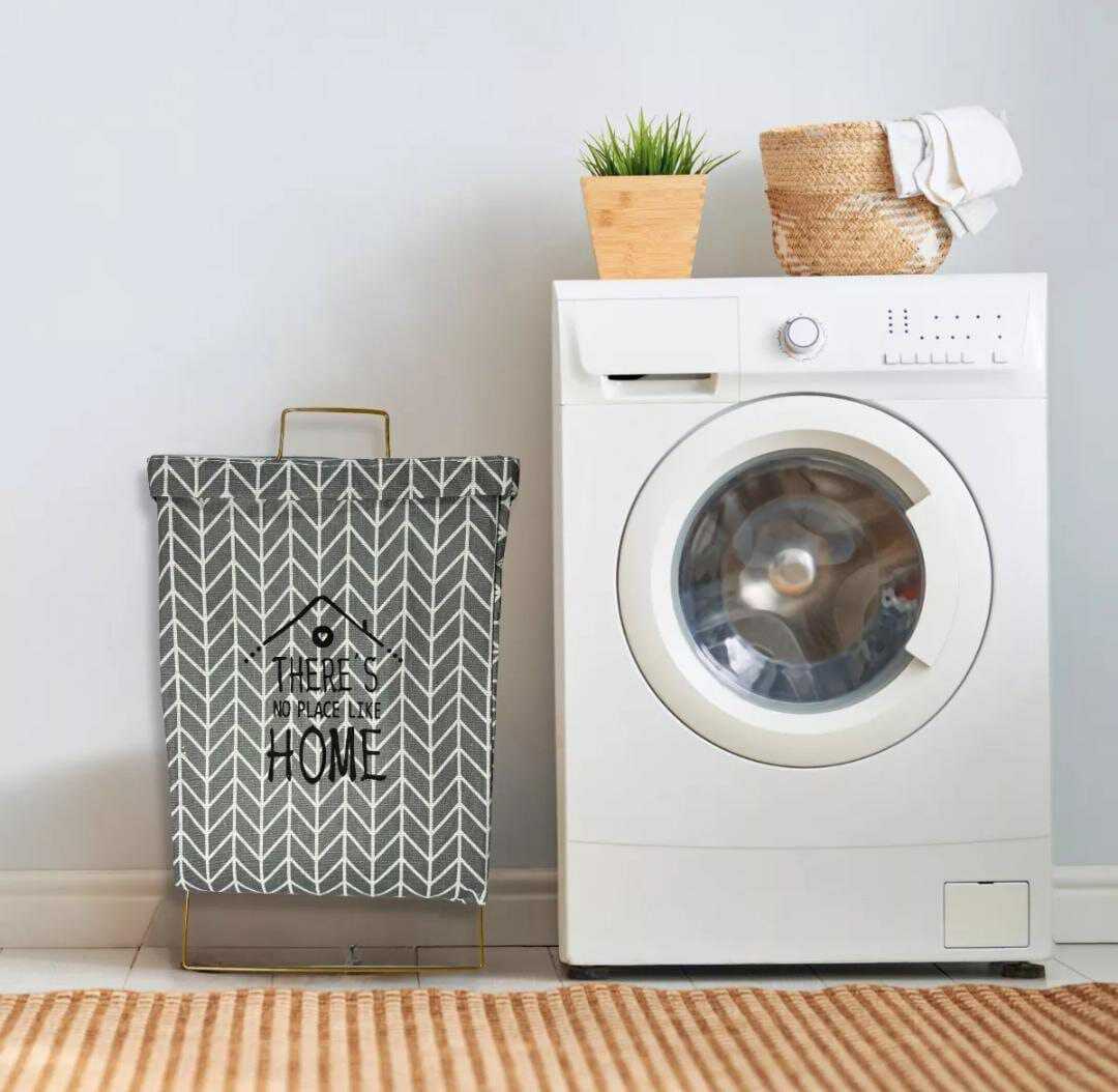 CESTA PLEGABLE DE TELA PARA ROPA