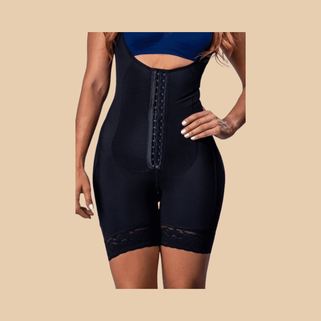 Faja Pierna Corta Con Broche en Hombro ¡ENVÍO GRATIS!